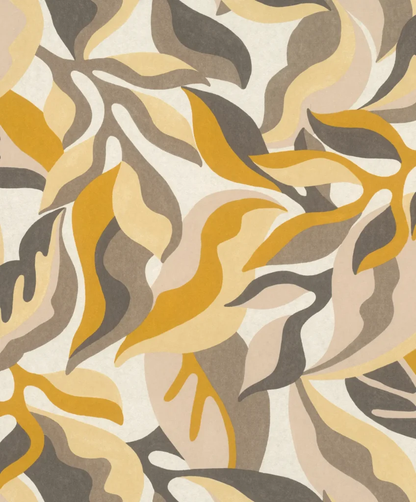 Papier peint — Ocre jaune