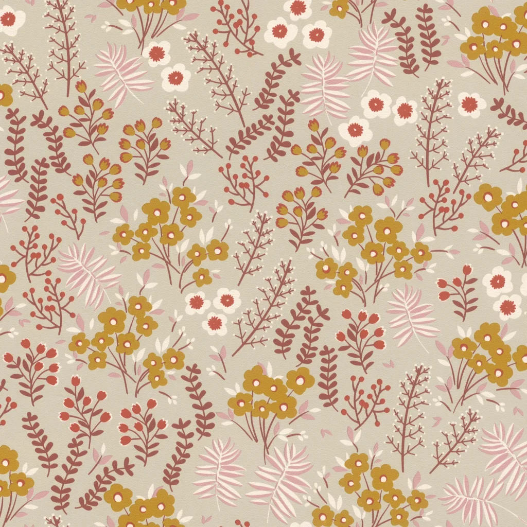 Papier peint — Farine Givrée