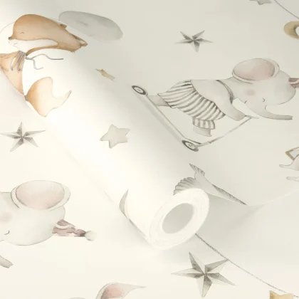 Papier peint — Parchemin Givré