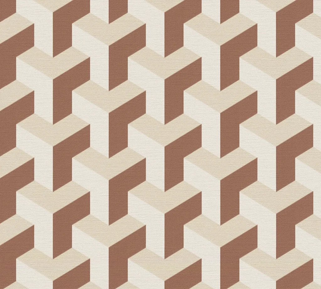 Papier peint — Argent Clair