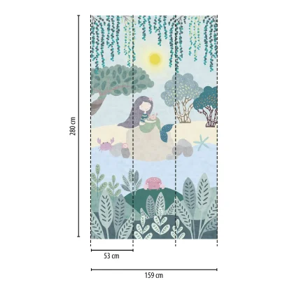 Papier peint — Lagune Tendre