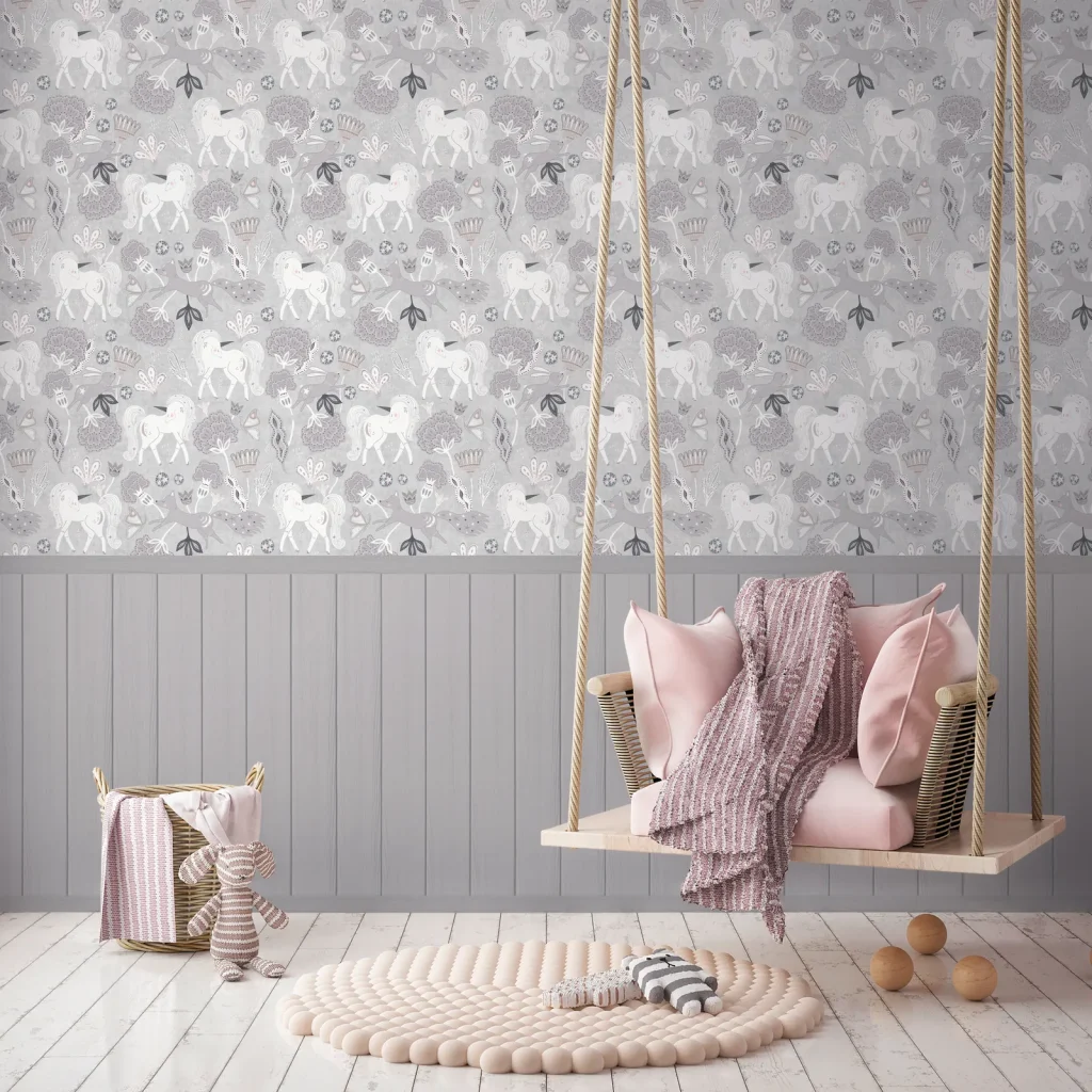 Papier peint — Zinc Doux