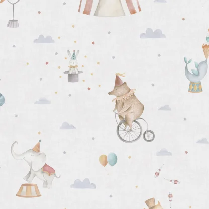 Papier peint — Lin blanc Pâle