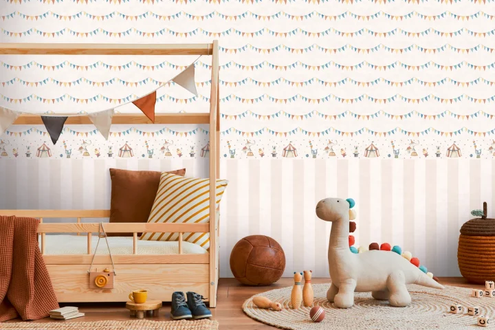 Papier peint — Meringue Claire