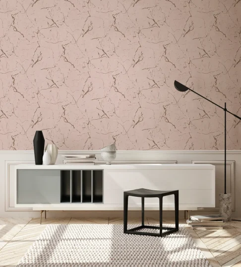 Papier peint — Cuir fauve Givré