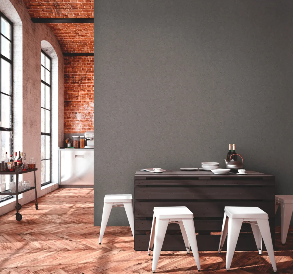 Papier peint — Anthracite Brumeux