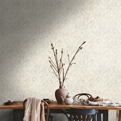 Papier peint — Meulière grise Givrée
