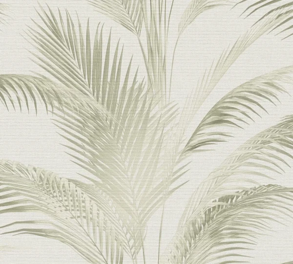 Papier peint — Moutarde Voilée
