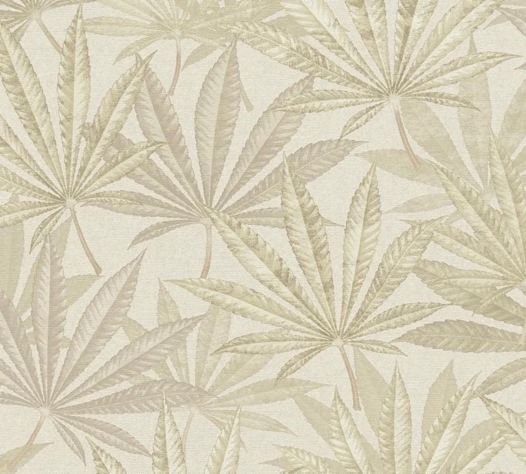 Papier peint — Ananas Voilé