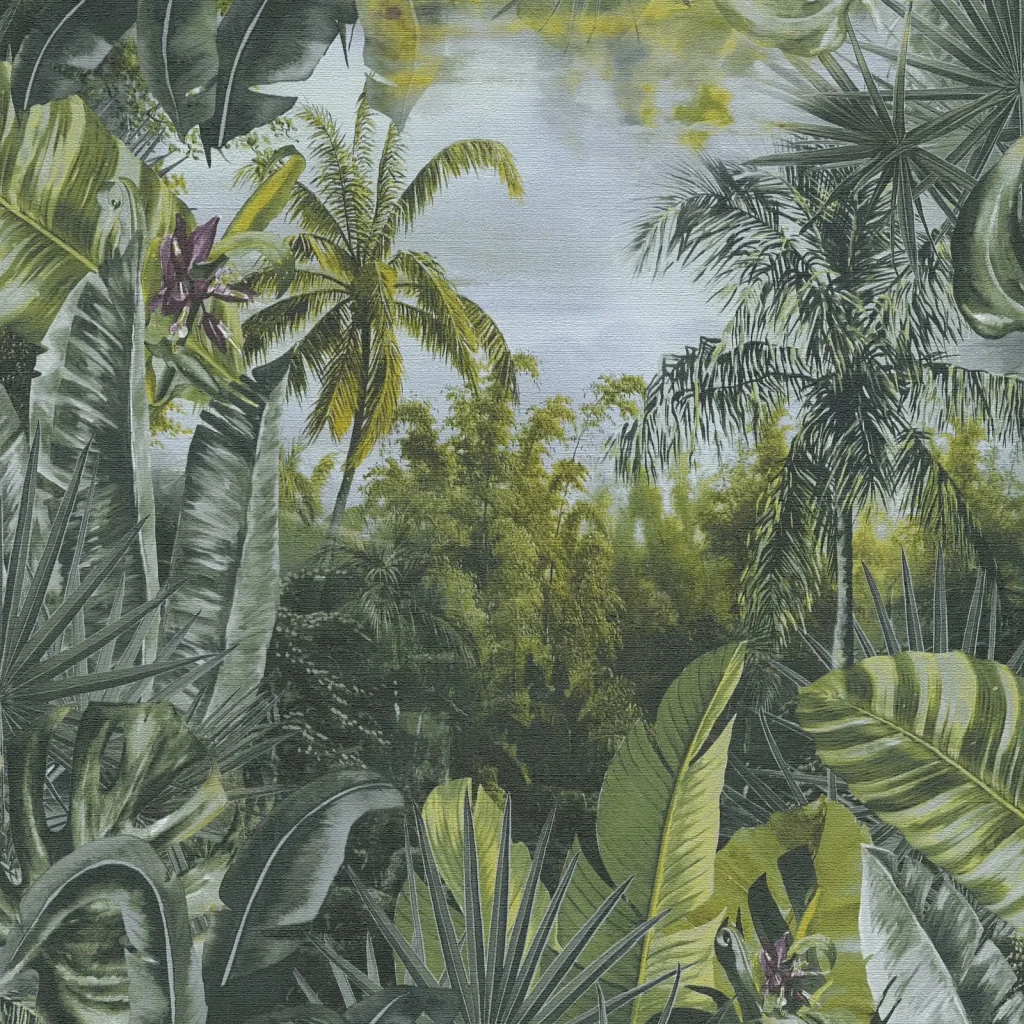 Papier peint — Meulière grise Cendrée
