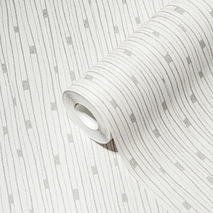 Papier peint — Meulière grise Voilée