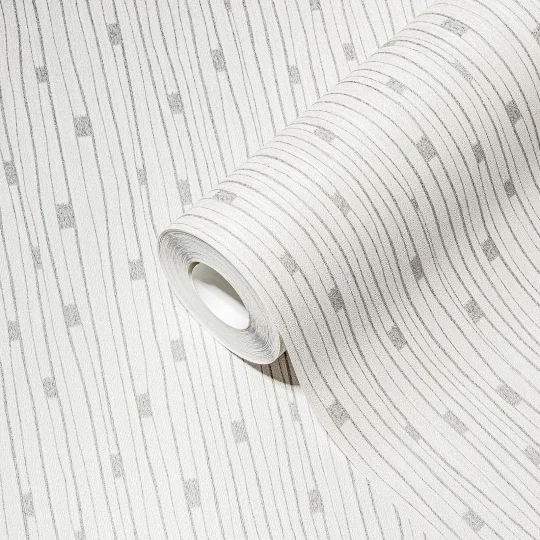 Papier peint — Meulière grise Voilée
