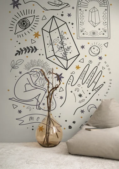 Poster — Ocre jaune