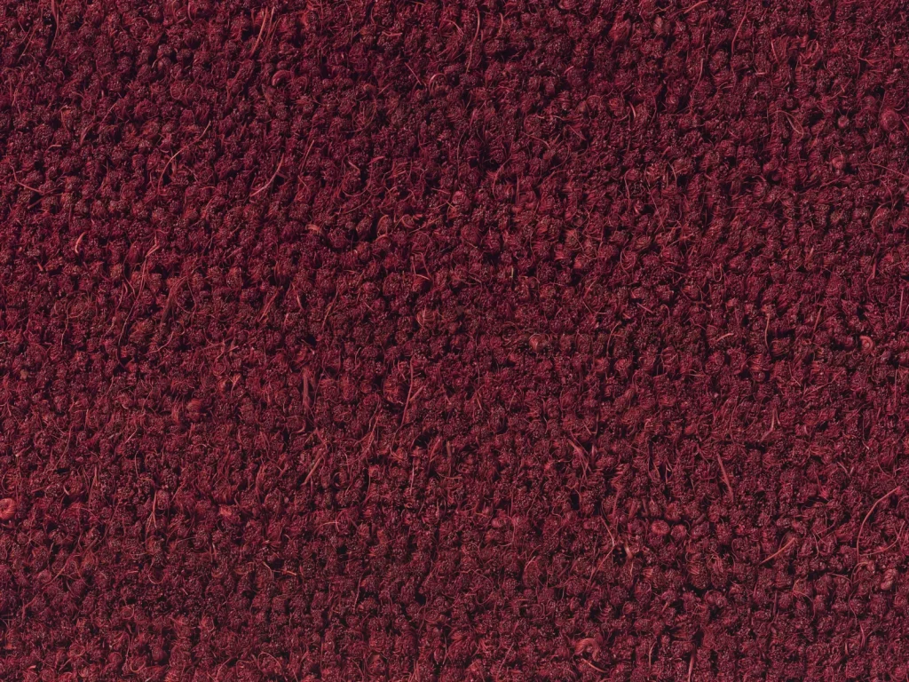 Tapis brosse — Groseille